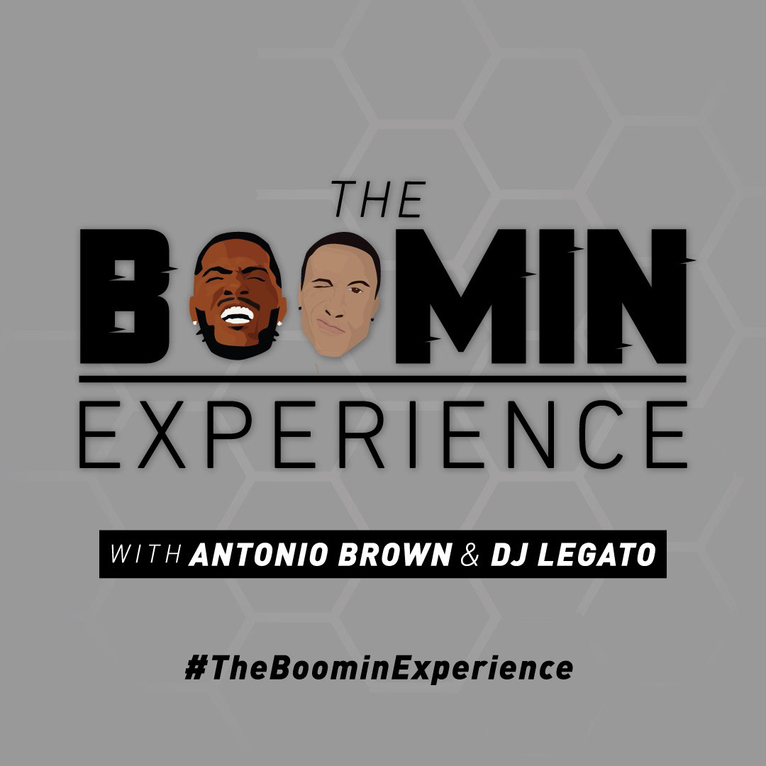 A Screenshot of Antonio Brown's Boomin Experience Podcast Cover